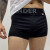 Preta de Microfibra (Cueca pra packer 3 funções)